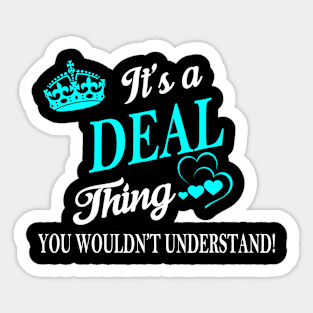 DEAL Sticker